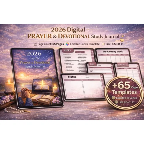 Prayer Devotional Study Journal