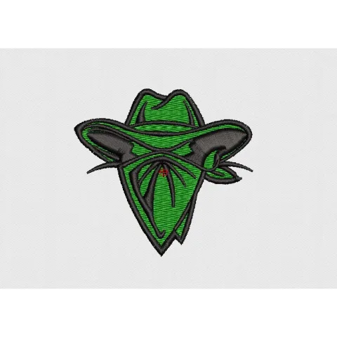 Cowboy Embroidery Design