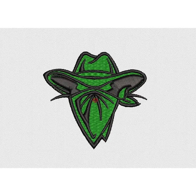 Cowboy Embroidery Design