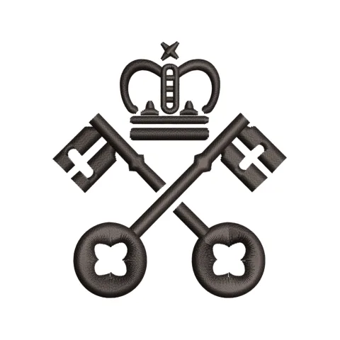 King Keys Embroidery Design