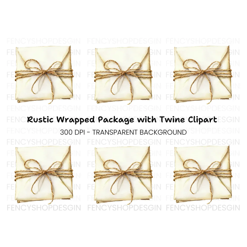 Vintage Envelope Clipart Bundle
