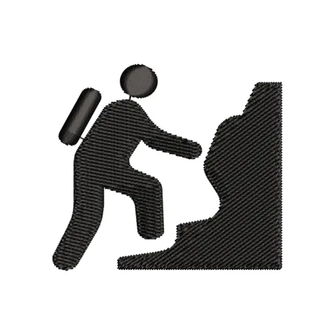 Handle Care Embroidery Design