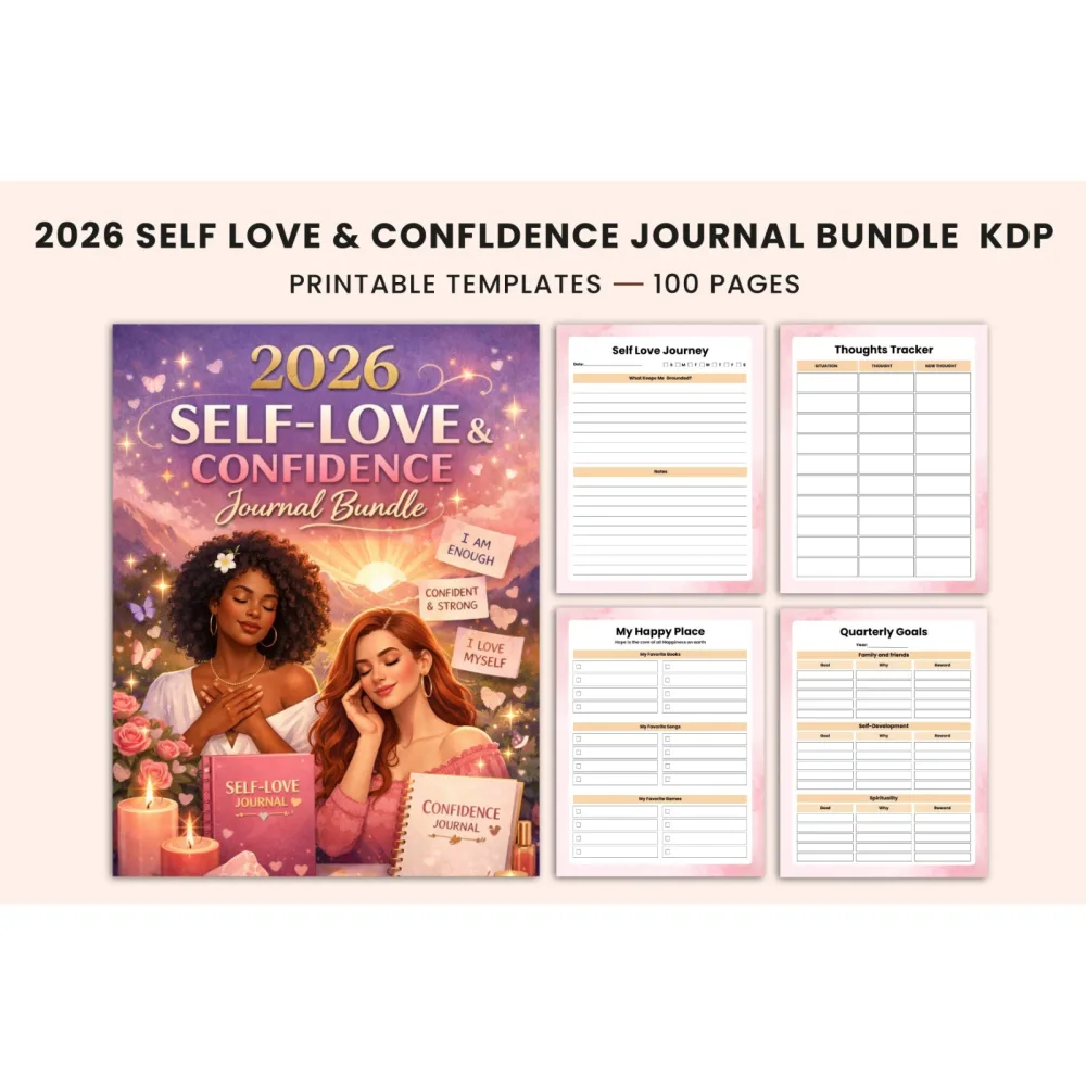 Self Love Confidence Journal