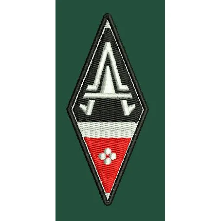 Army Symbol Embroidery Design