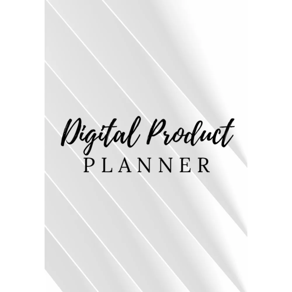 Digital Product Planner Bundle