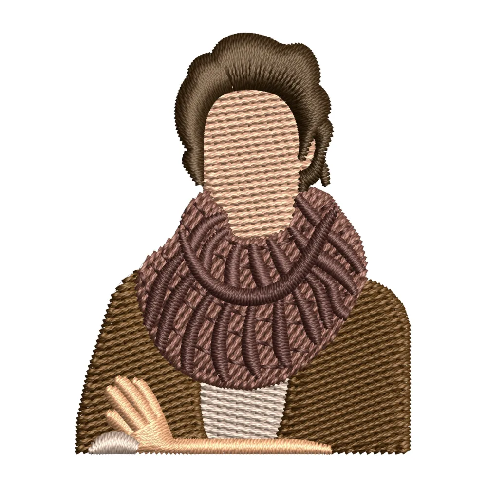 Man Of Fight Embroidery Design