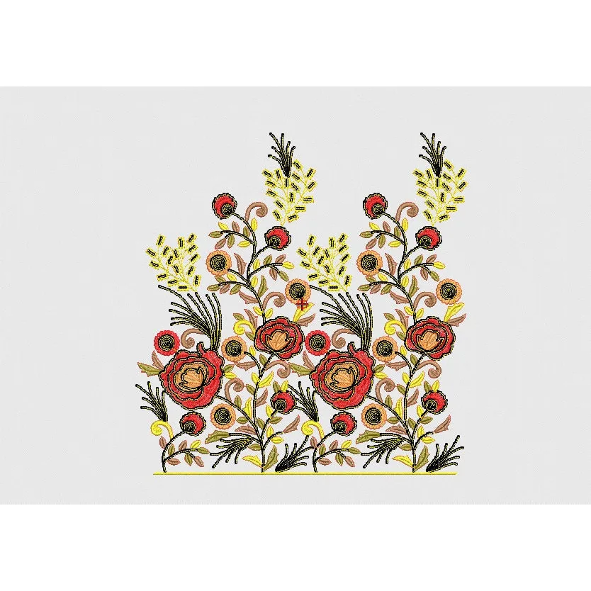 Flower Embroidery Design