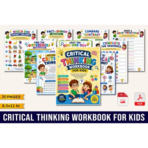 Critical Thinking For Kids Workbook