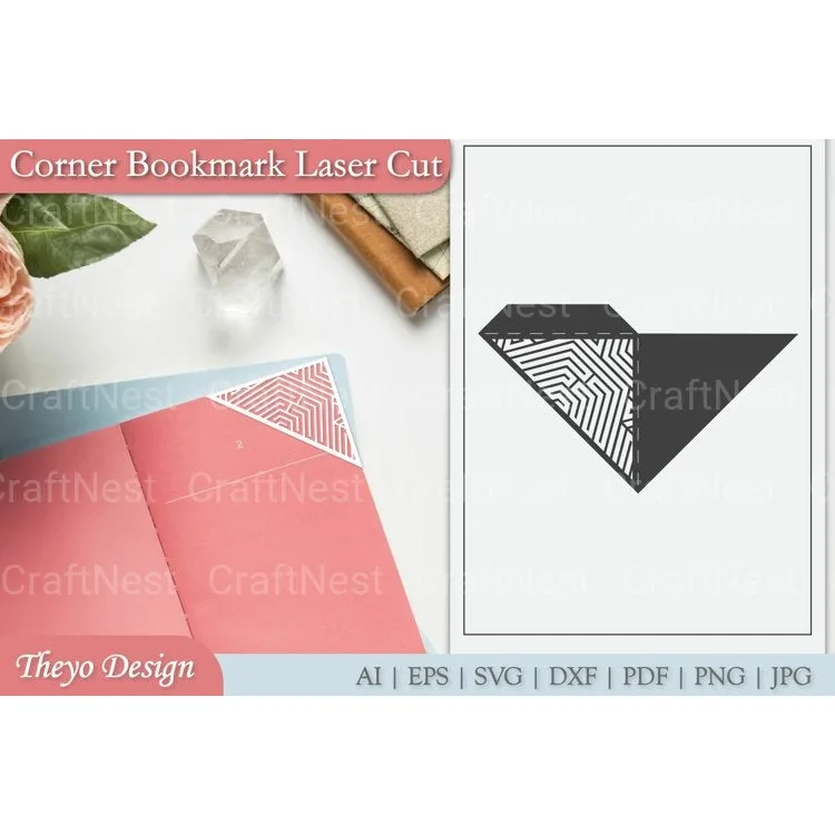 Corner Bookmark SVG Bundle