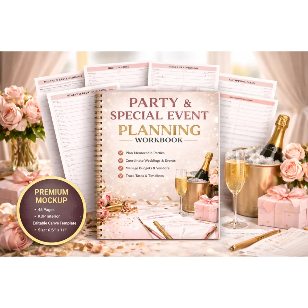 Party Special Event Planning Book