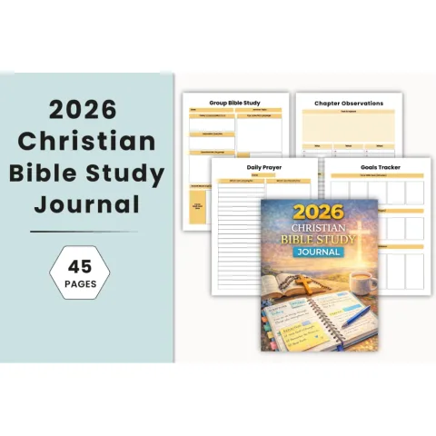 Christian Bible Study Journal