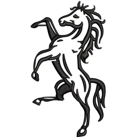 Horse Embroidery Design