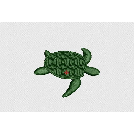 Turtle Embroidery Design