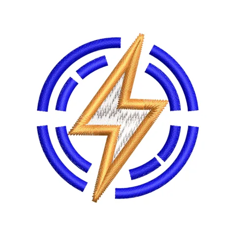 Sparky Sign Embroidery Design