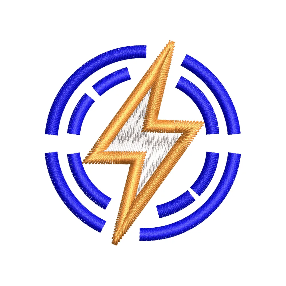 Sparky Sign Embroidery Design