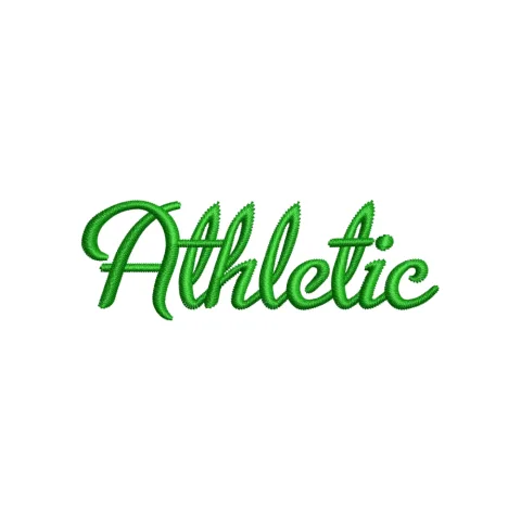 Athletic Embroidery Design
