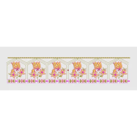 Flower Embroidery Design