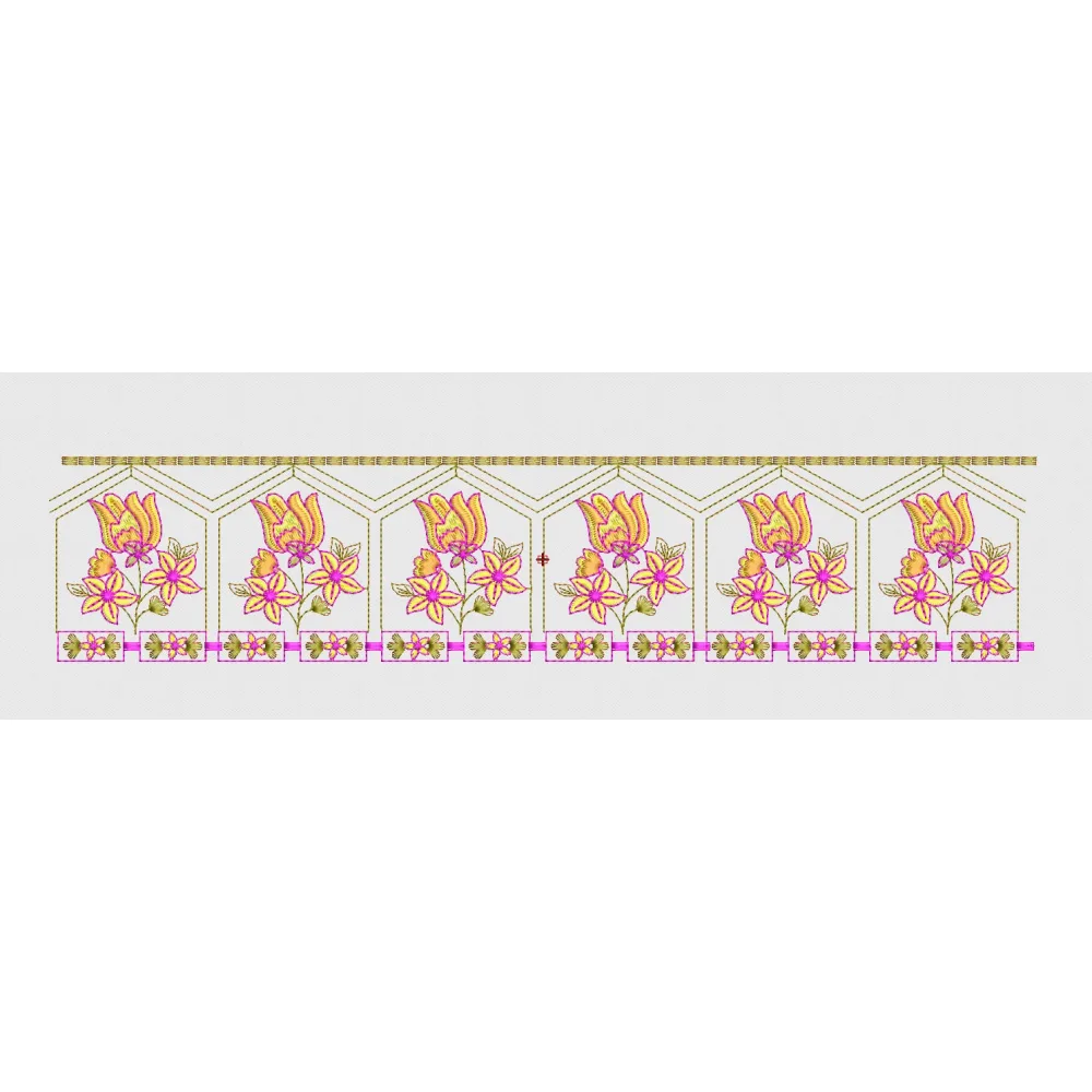 Flower Embroidery Design