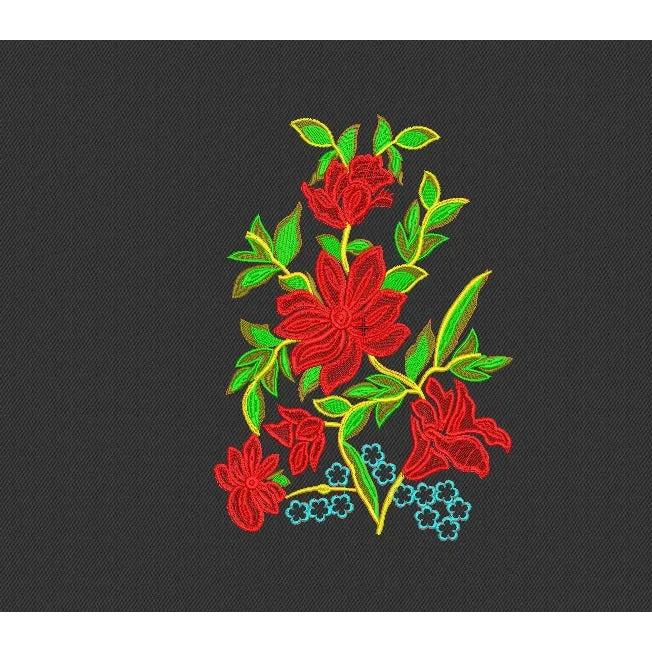 Flower Embroidery Design