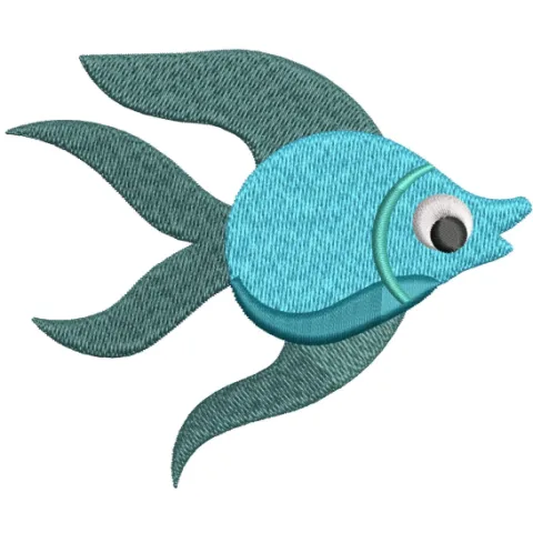 Fish Embroidery Design