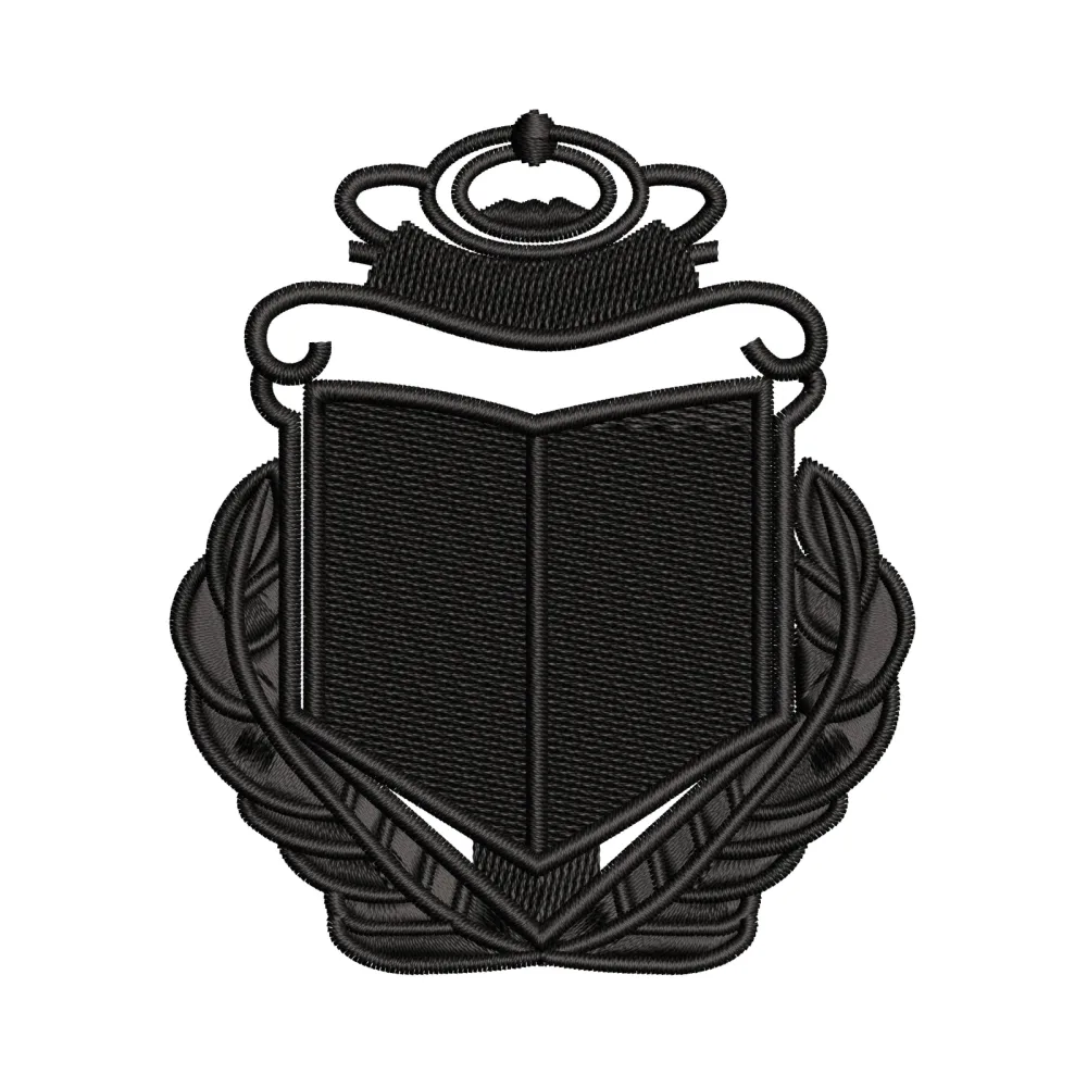 Pot Knowledge Embroidery Design
