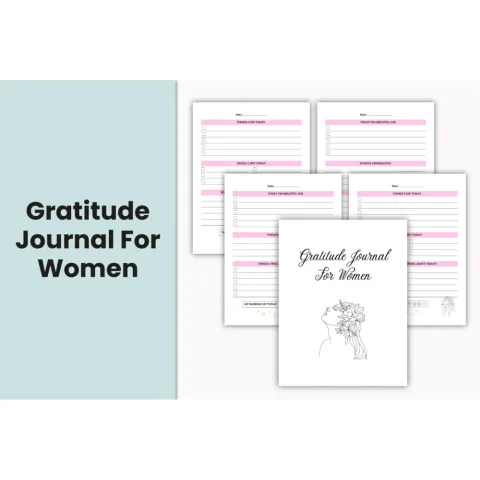 Daily Gratitude Journal for Women