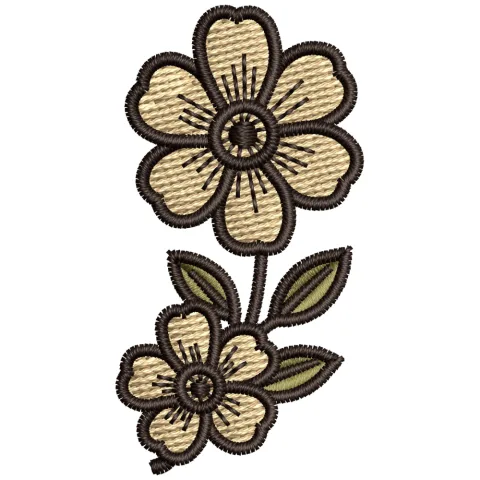 Sun Flower Tiny Embroidery Design