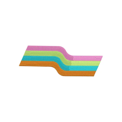 Rainbow Embroidery Design