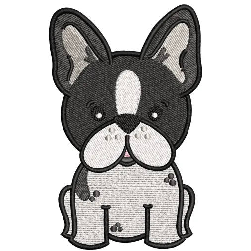Dog Embroidery Design