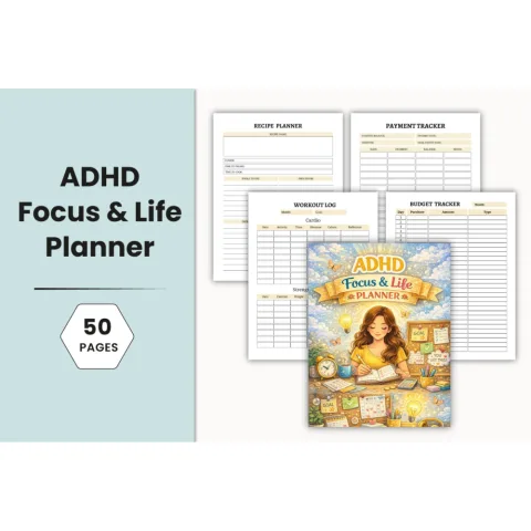 ADHD Focus Life Planner