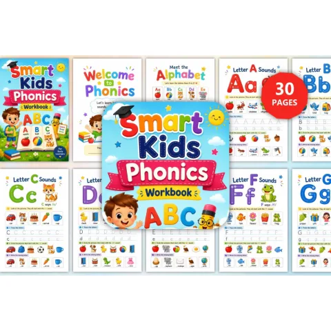 Smart Kids Phonics Workbook