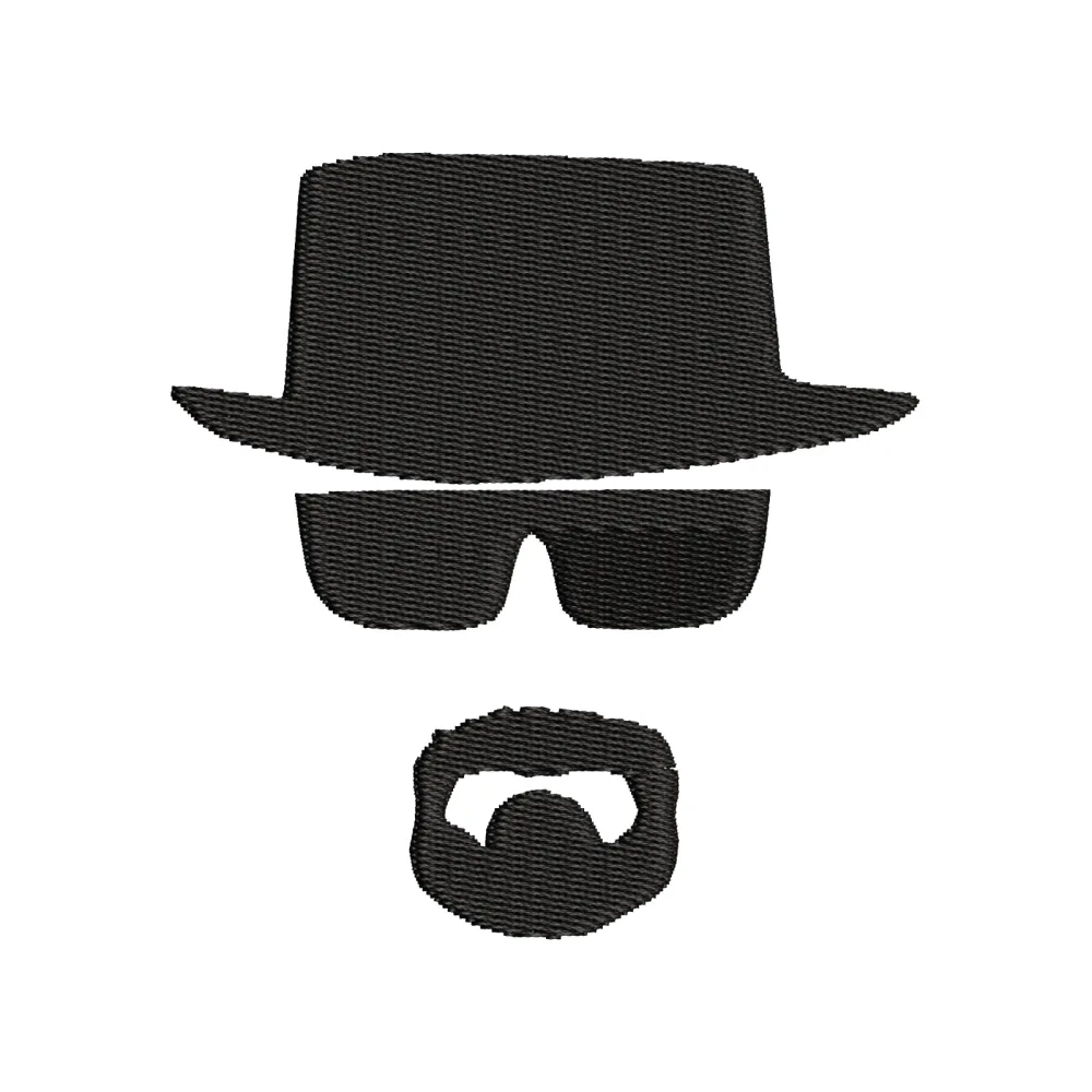 Mouth Hat Embroidery Design