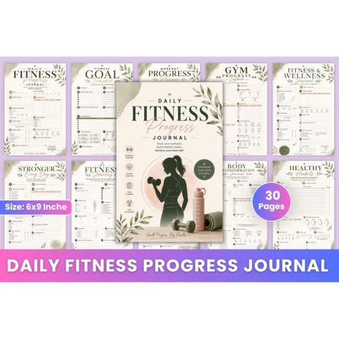 Daily Fitness Progress Journal