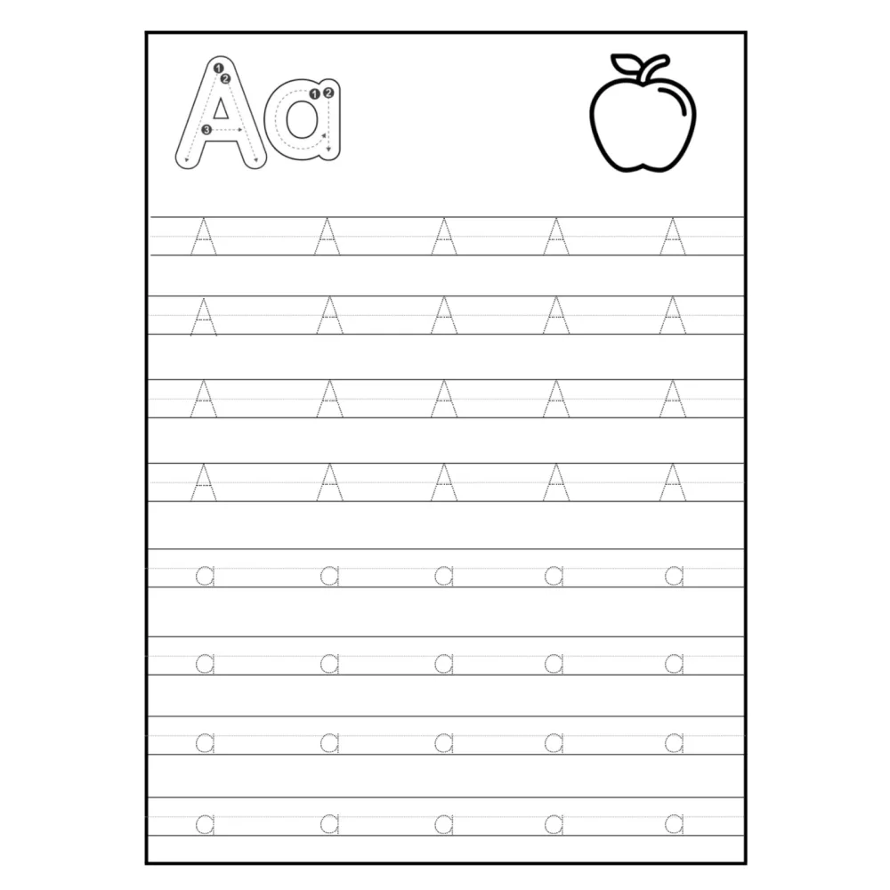 Alphabet Letter Tracing Worksheets a to Z
