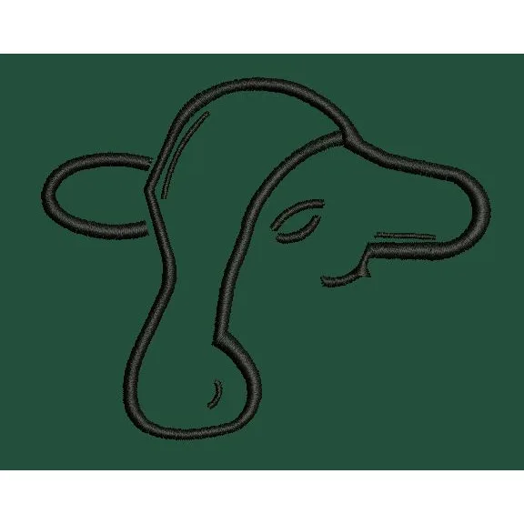 Cow Embroidery Design