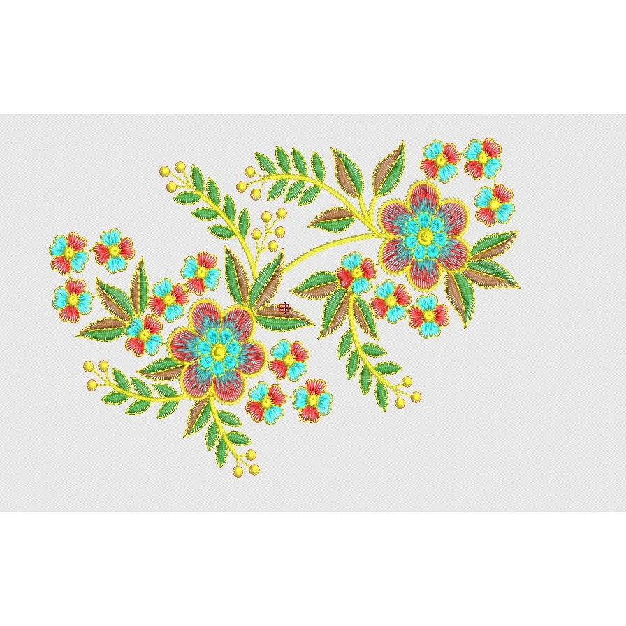Flower Embroidery Design