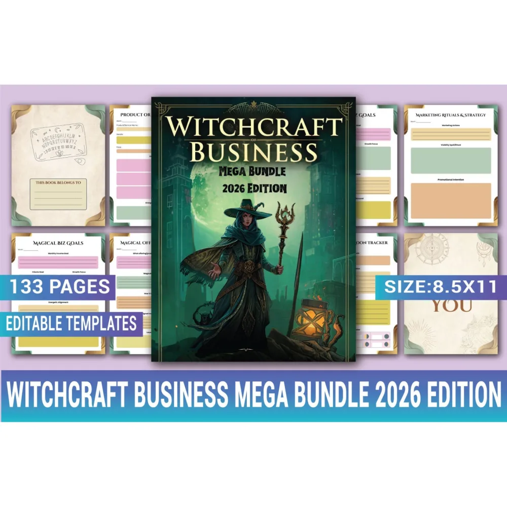 Witchcraft Business Mega Planner