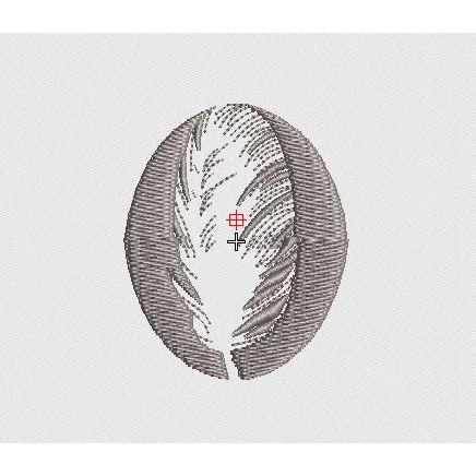 Wing Embroidery Design