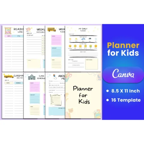 Kids Planner: Organize and Inspire