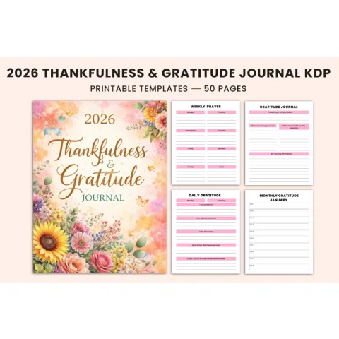 Thankfulness Gratitude Journal