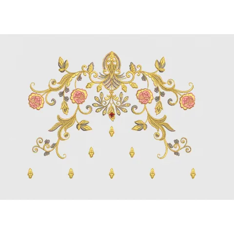 Flower Embroidery Design