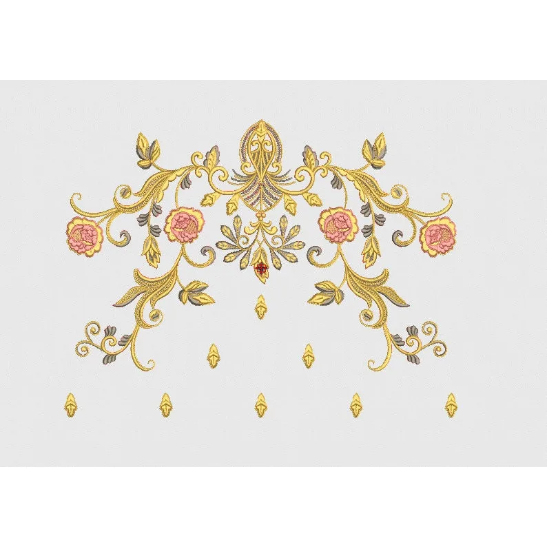 Flower Embroidery Design