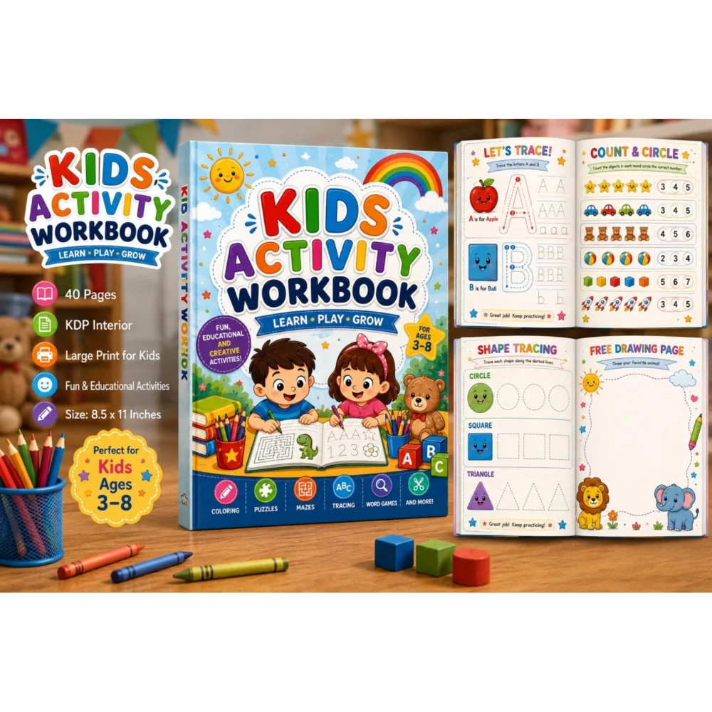 Kids Activity Workbook