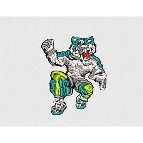 Tiger Embroidery Design