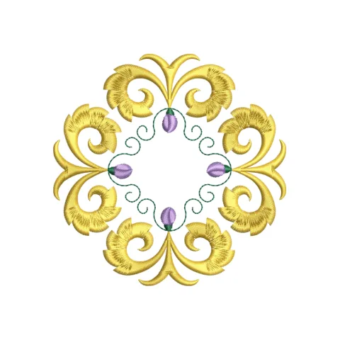 Lace Embroidery Design