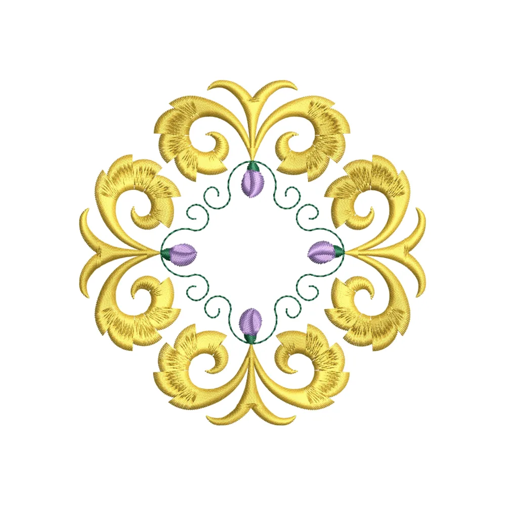 Lace Embroidery Design