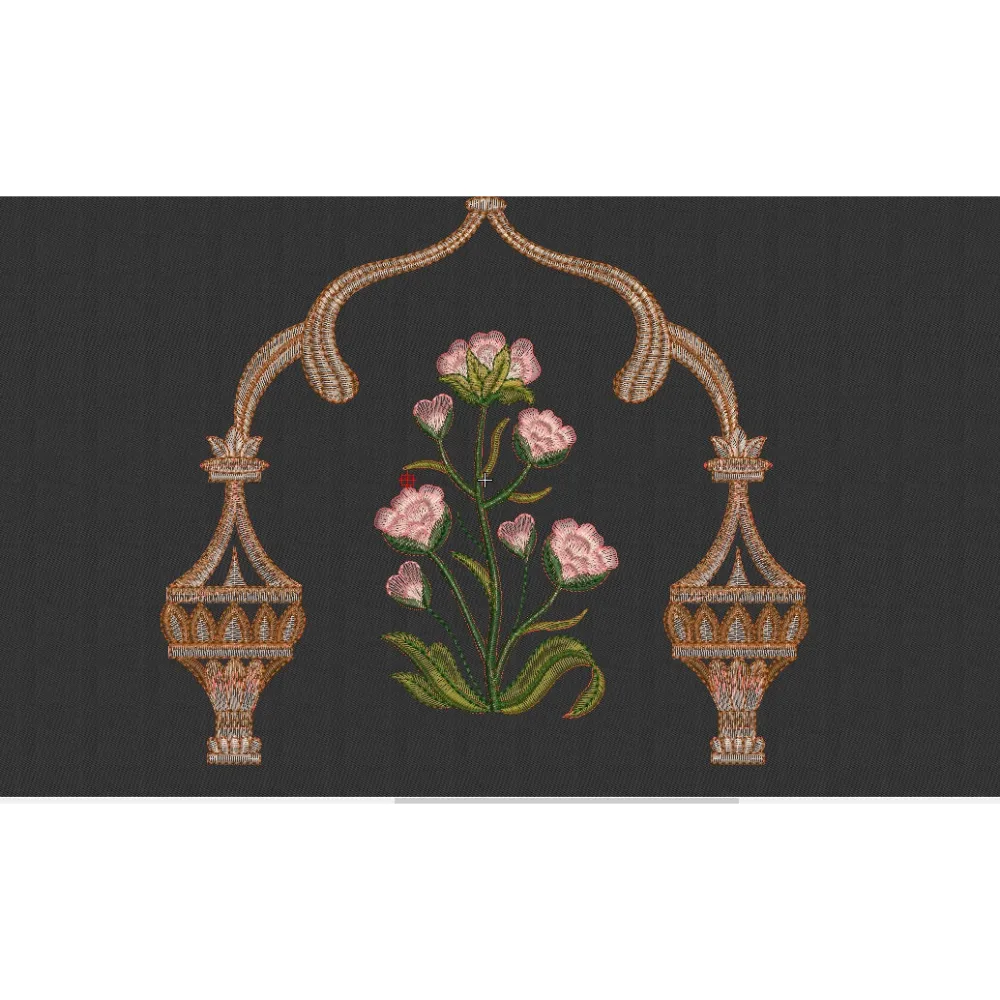 Flower Embroidery Design