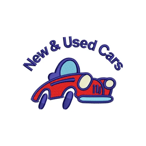 Car Embroidery Design