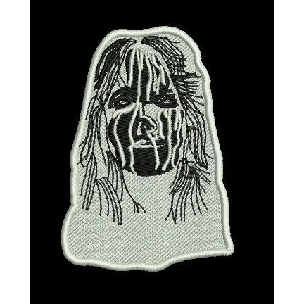 Liner Veiled Portrait Embroidery Design