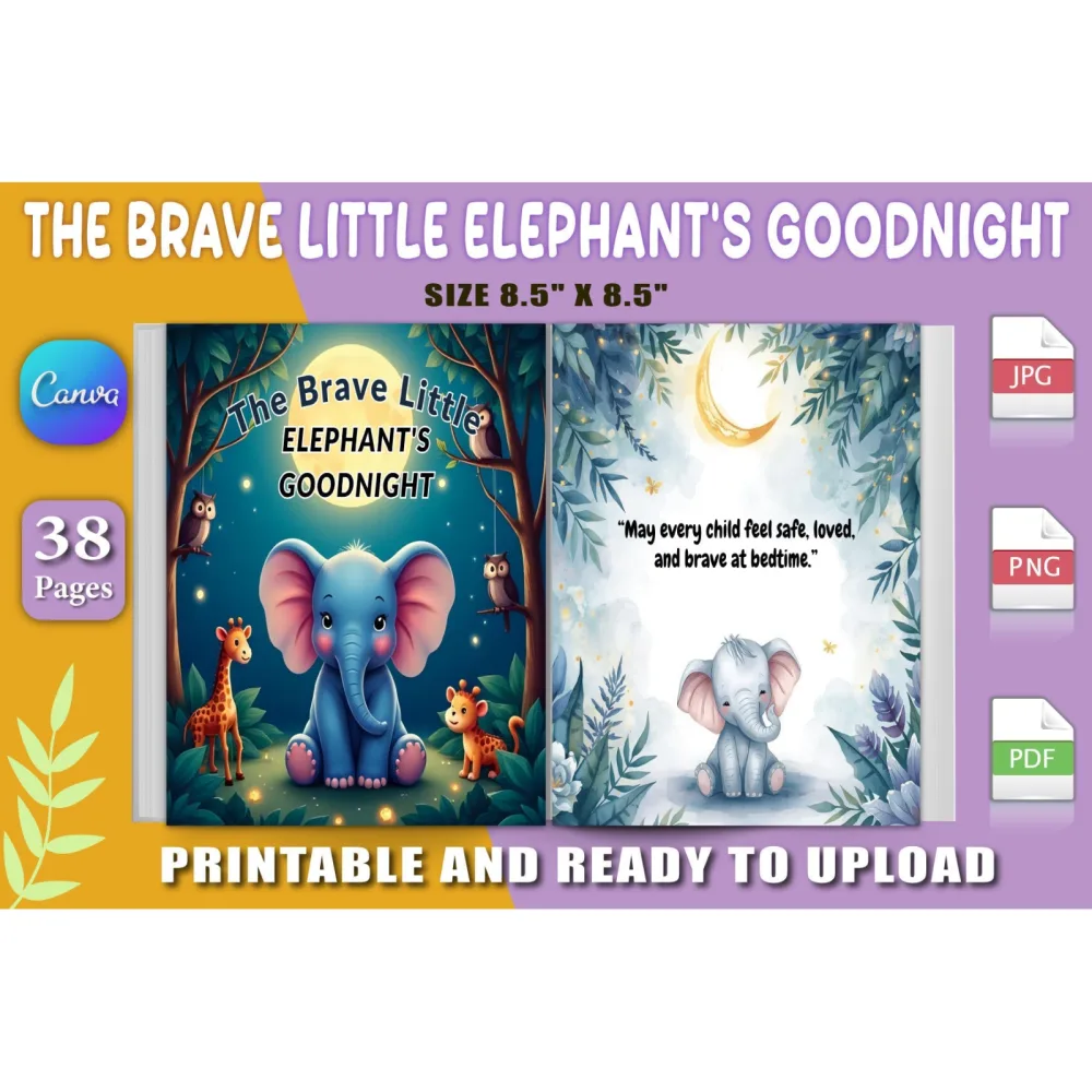 The Brave Little Elephant Goodnight Book